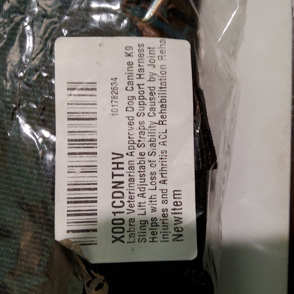 K9 Sling Lift Adjustable Support Harness - Picture 7 of 7